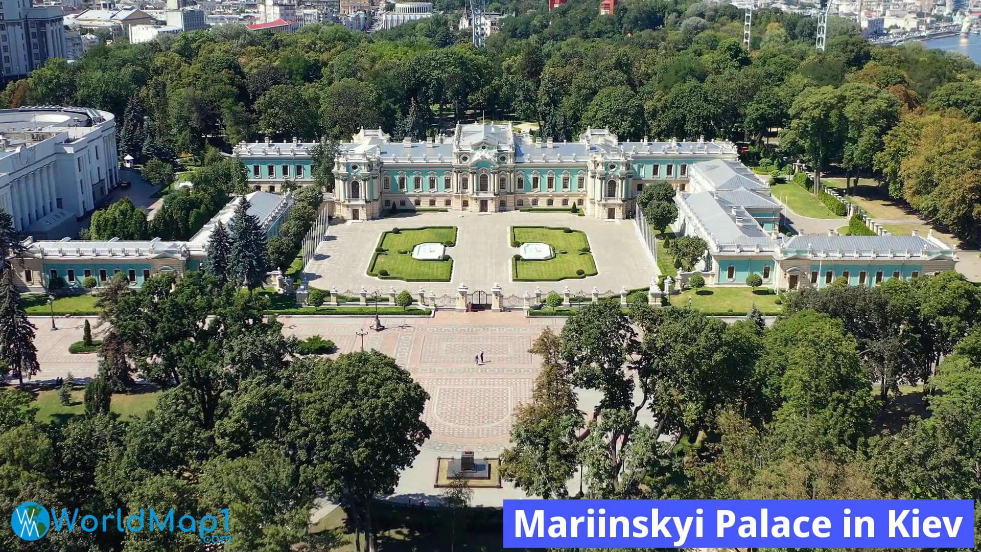 Mariinskyi Palace in Kiew
